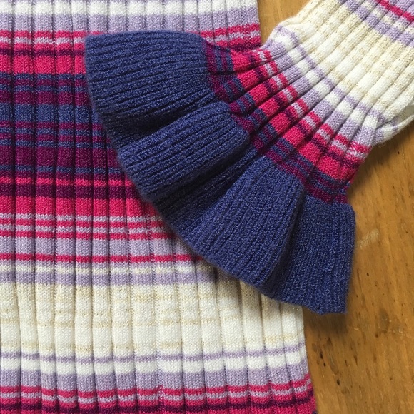 Gymboree Dress, Large Stripes of Pink, Purple and White, Size 3T - Picture 5 of 5